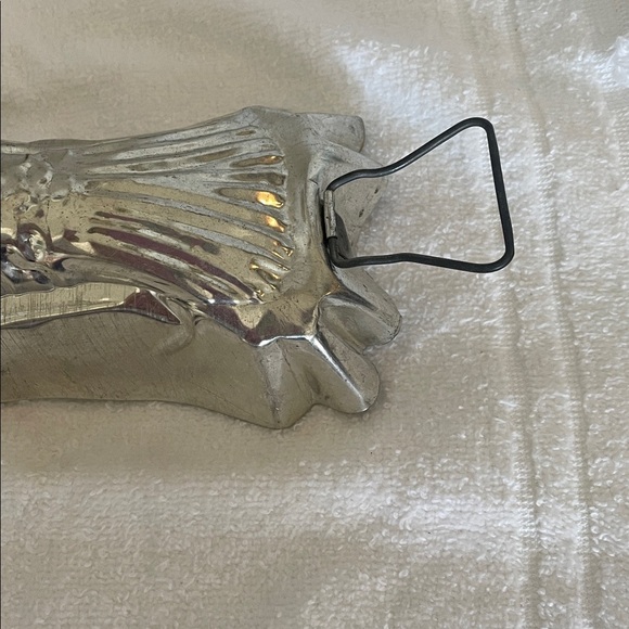 Silver aluminum  Fish-Shaped jello or baking Mold vintage - Picture 3 of 4